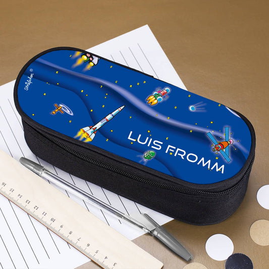 Federmappe mit Weltraummotiv