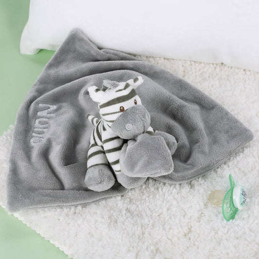 Kuscheltier Zooma mit Schmusedecke