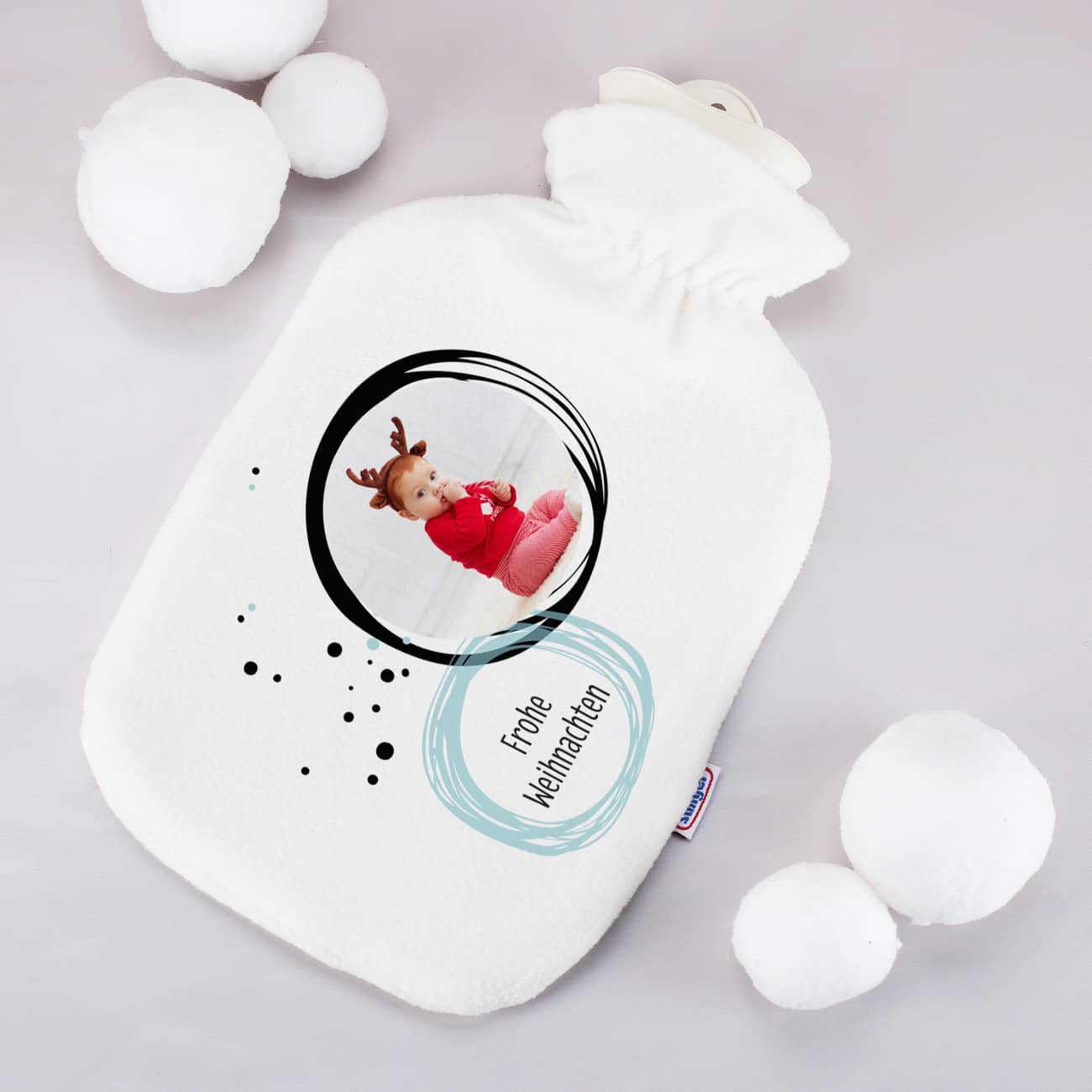 Persönlich mit Text und Foto bedruckt