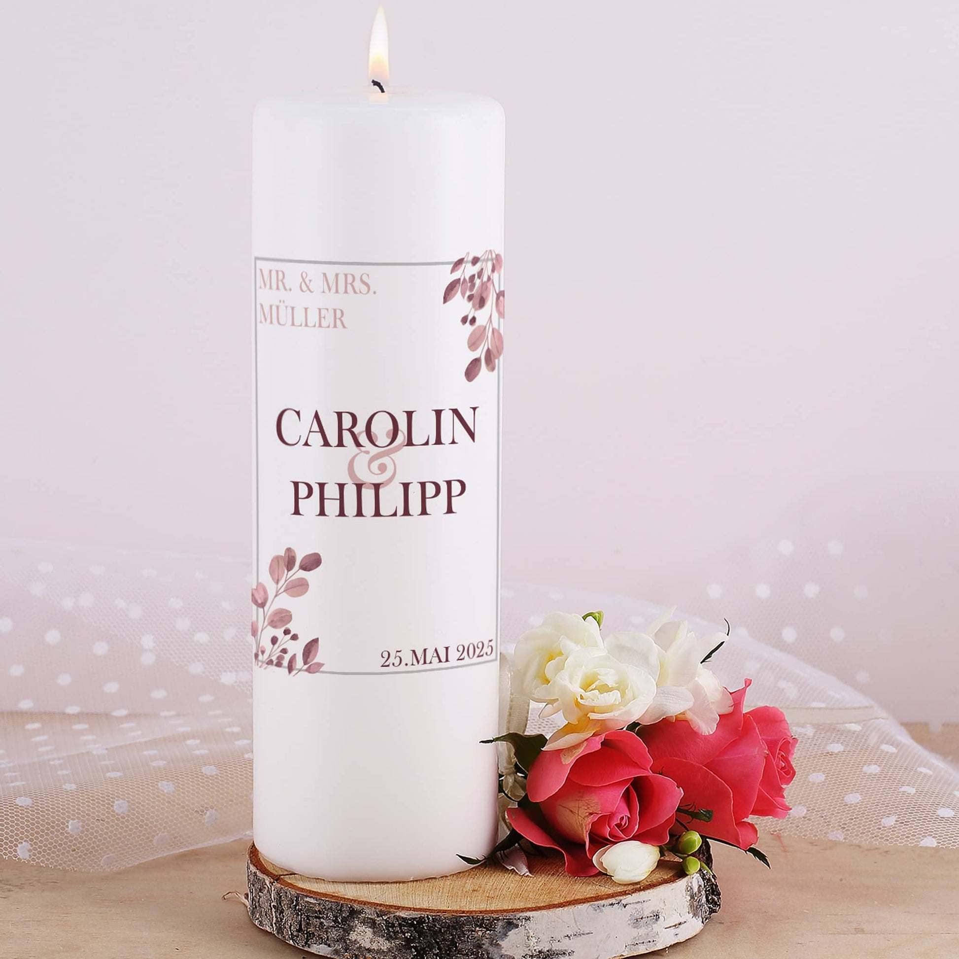 Persönliche Hochzeitsdeko