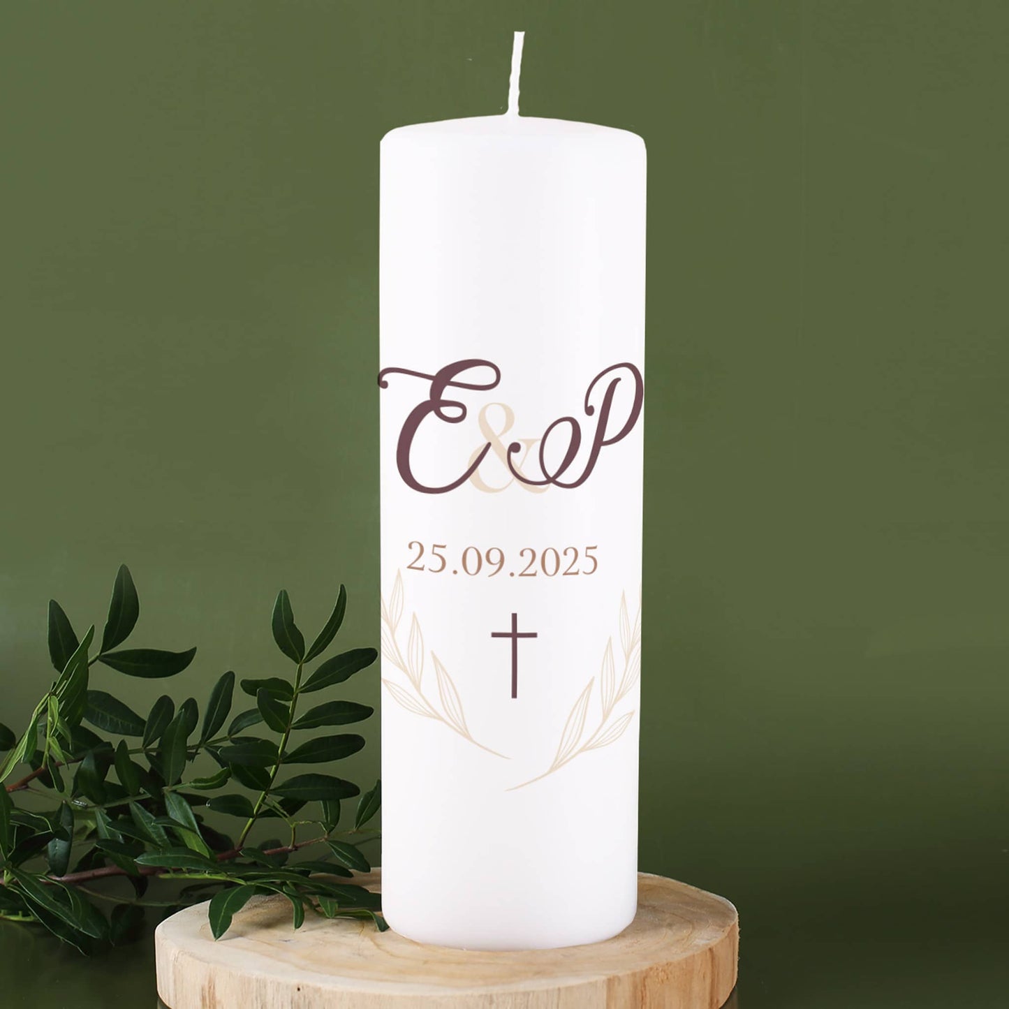 Schöne Tischdekoration zur Hochzeit