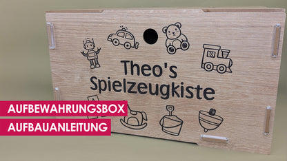 Aufbauanleitung personalisierte Box Bob