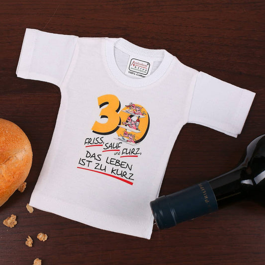 Flaschenshirt - 18 x 11 cm