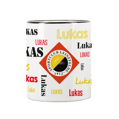 SC Leinefelde 1912 Tasse mit Namensdruck
