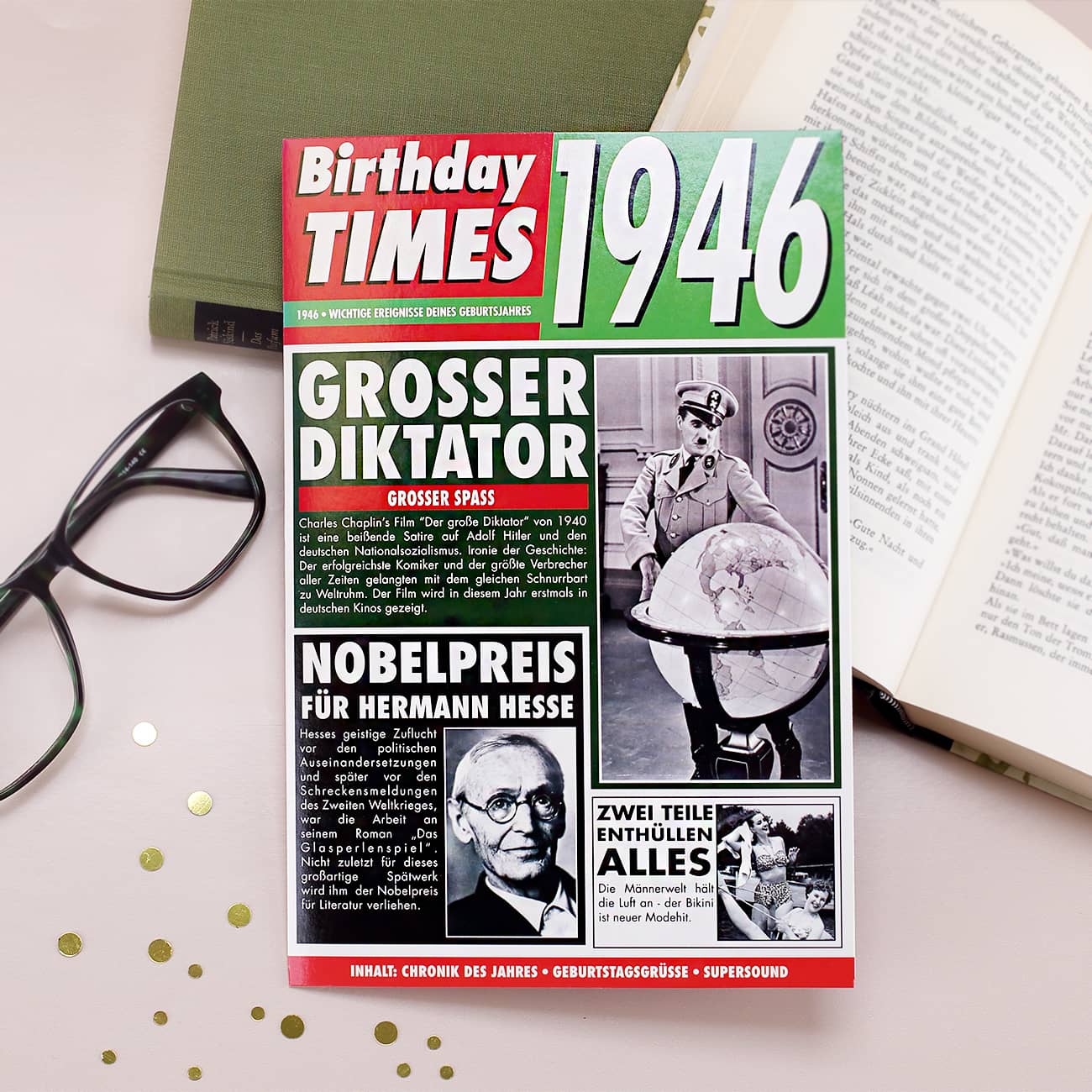 Geburtstagszeitung zum 75. Geburtstag