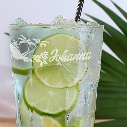 Cocktailglas mit Namensgravur