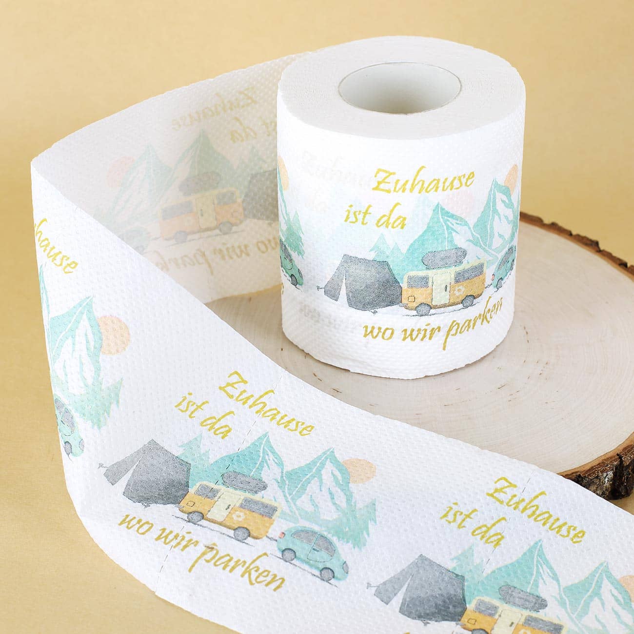 Toilettenpapier Wohnwagen für das Camping