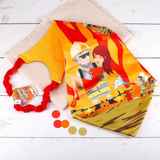 Party-Krawatte für Feuerwehrmänner