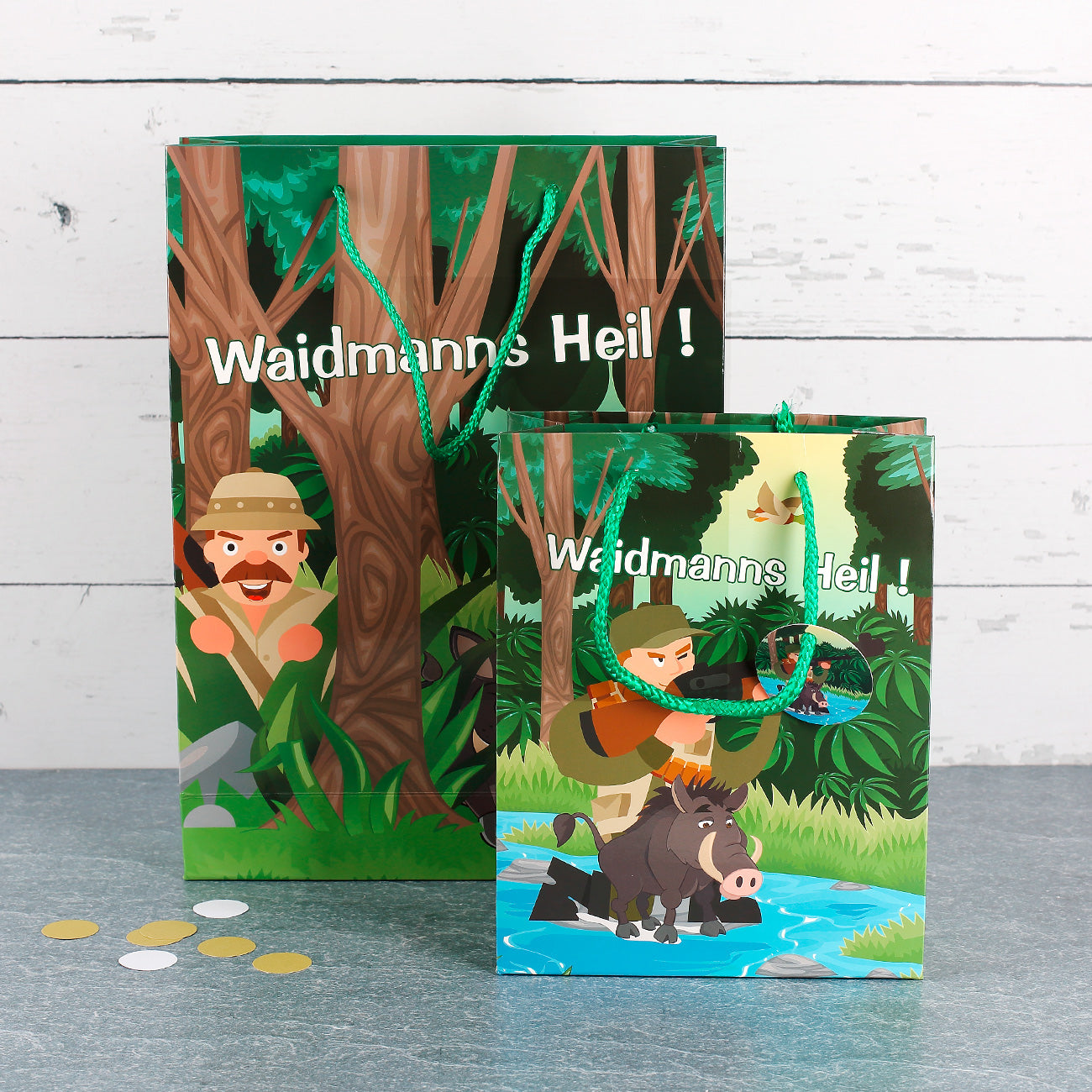 Geschenktaschen für Jäger