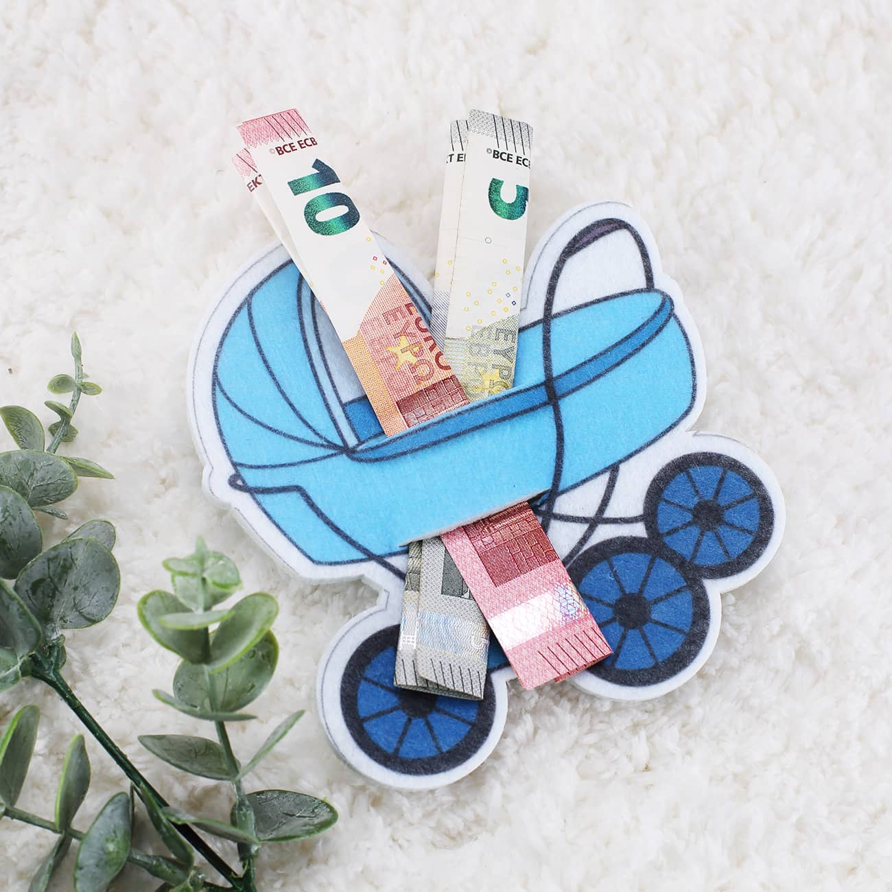 Babygeldgeschenk für Jungen