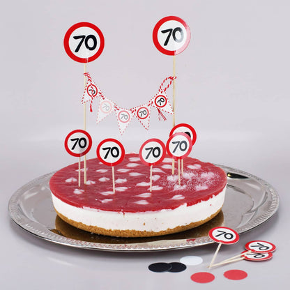 1 Mini-Girlande und 8 Spieße