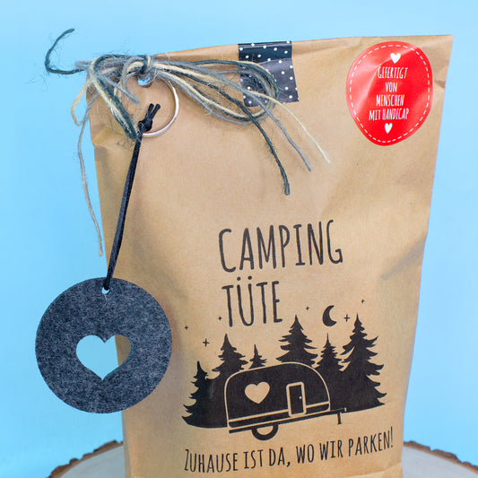 Wundertüte für das Camping, Nahaufname