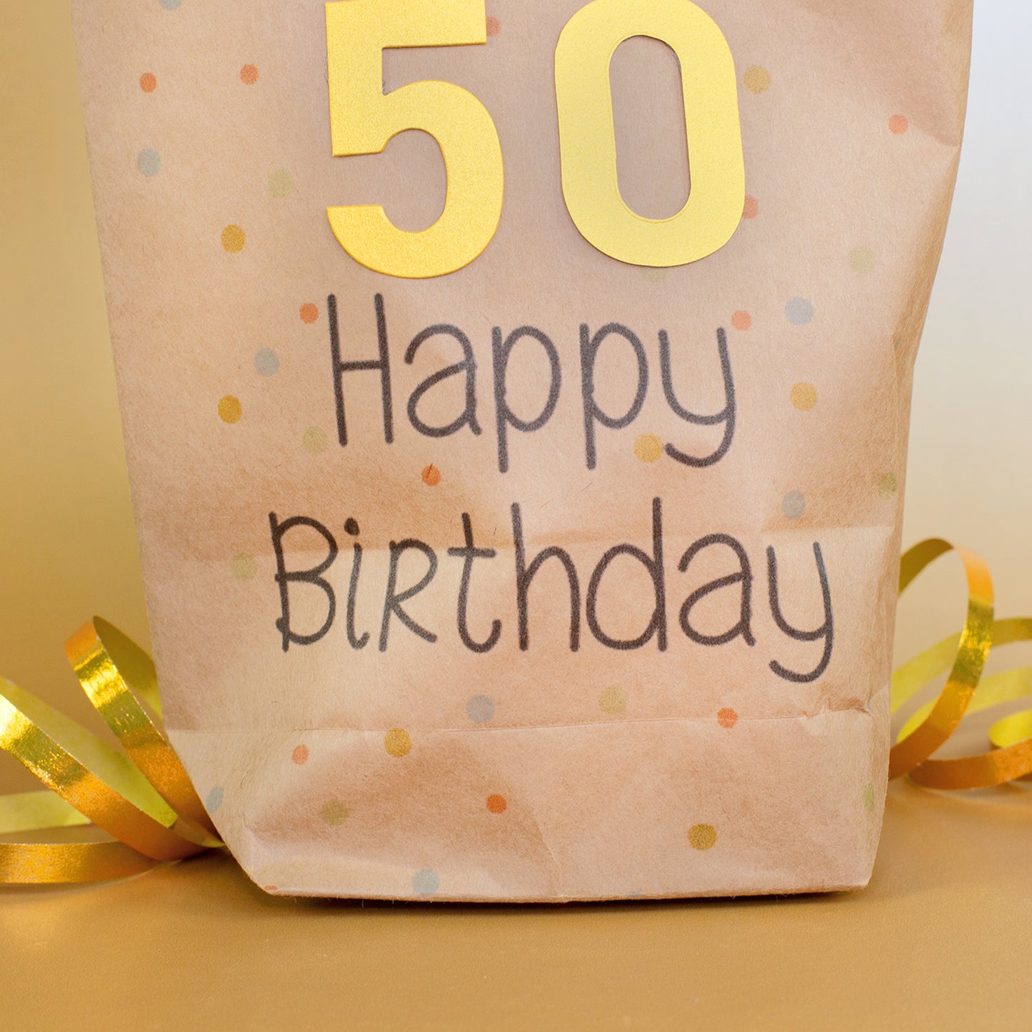 Wundertüte zum 50. Geburtstag
