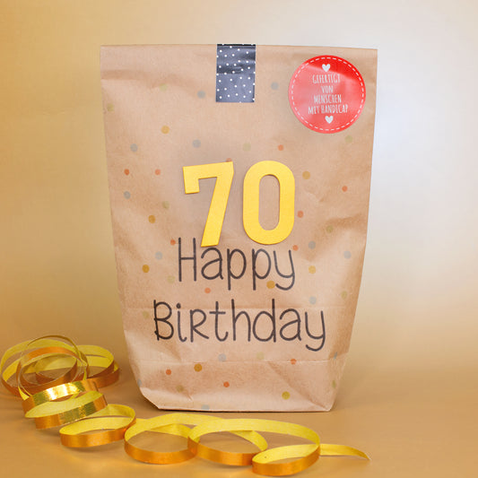 Wundertüte zum 70. Geburtstag